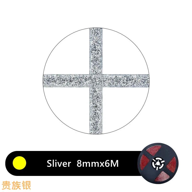 

Самоклеящаяся лента для швов керамической плитки, кухня, ванная комната, водонепроницаемая, устойчивая к плесени, красивая лента для швов, декоративная полоса для стен и пола 8mm x 6M