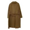 Max Mara 32/52/223 Brown Wool X Cashmere Double Breasted Long Coat Coat 42 BrownUsed