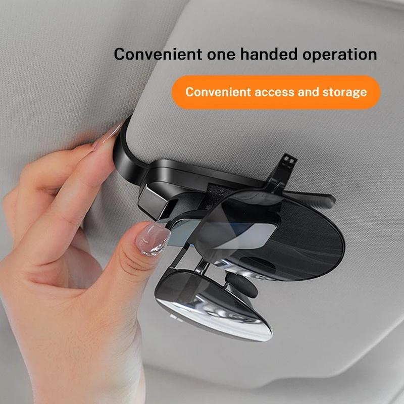 Jeep Car Sun Visor Sunglasses Holder Glasses Clip Auto Interior Accessories for Renegade Grand Cherokee Patriot Wrangler Compass