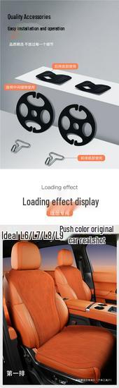 "Universal L6 L7 Car Seat Cushion: All-Season, Breathable, Perforated Full Coverage Seat Cover”
