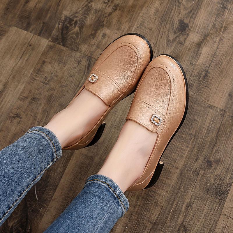 Fashion New Waterproof Slip On Rain Shoes Woman Low Top Heels Kitchen Galoshes Ladies Easy Rainy Day Shoes Soft Female Chef Work Shoes