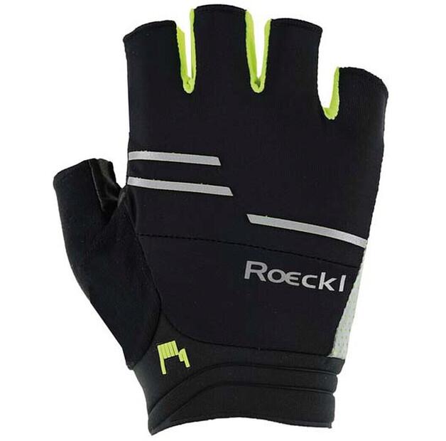 Roeckl Iguna Short Cycling Gloves (black/yellow)