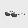 Metal Frame Sunglasses [ Black ]
