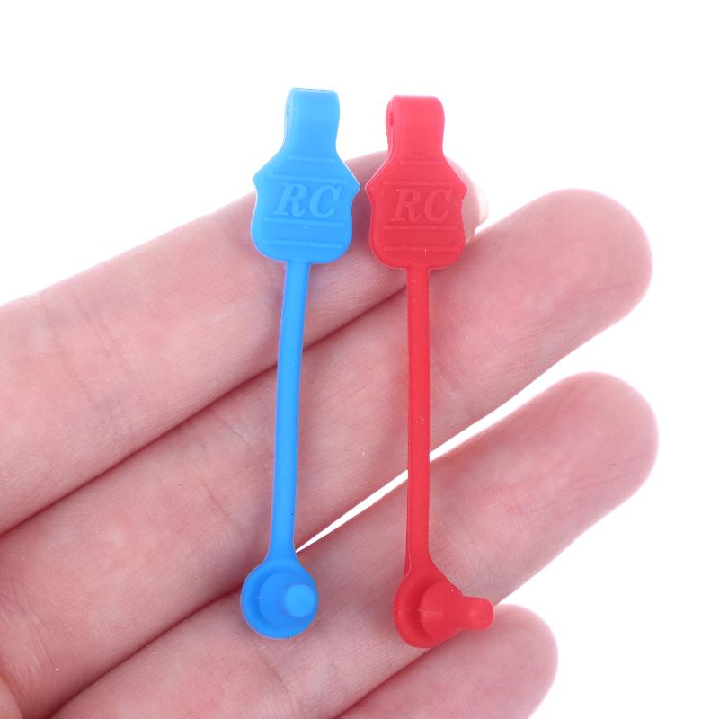 4Pcs For 1/10 1/8 Scale Rc Model Car Arrma Granite Kraton 6S Upgrade Parts Silicone Body Clips Retainer