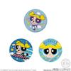 Bandai Powerpuff Girls Embroidered Can Badge Biscuit Biscuit Candy Toy [Box Set of 12]