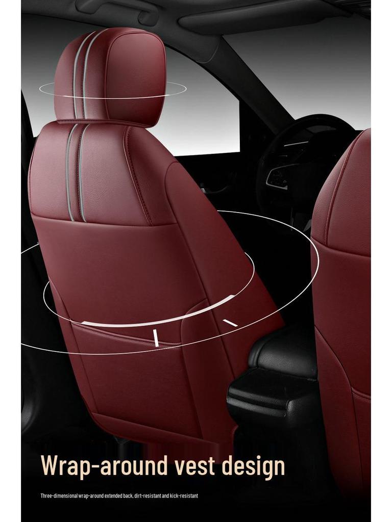 Honda Civic 5-Seater Custom Car Seat Cushion & Cover for 19-21 Models - All-Season, Full Coverage