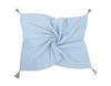 Muslin Baby Blanket with Tassels - Blue