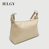 Ladies Shoulder Bag Simple Soft Leather Underarm Bag Portable Tote Bag