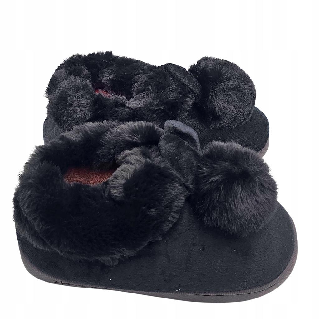 Winter Home Slippers With Ears Children Women's Warm Slippers S.38-39