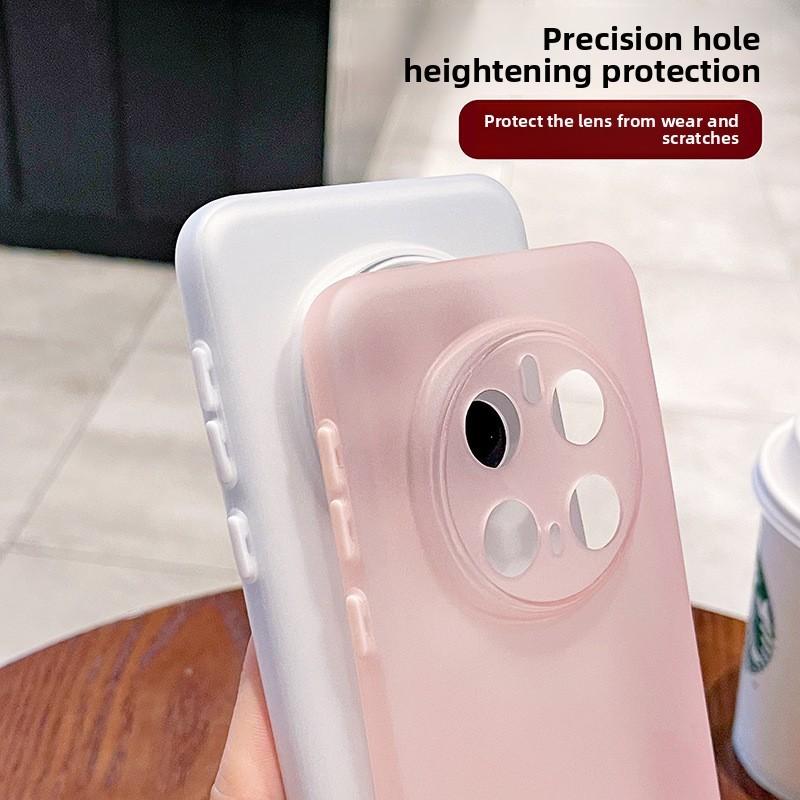 Color Solid Matte Silicone Phone Case For Huawei Honor Magic 7 Shockproof Pro