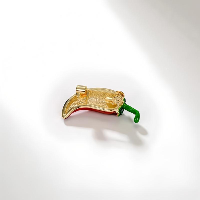 Little Pepper Brooch, Small Corsage, Anti-glare Buckle Pin, Versatile Cardigan with Accessories