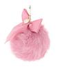 Maison de FLEUR Faux Fur Pompom Charm, White, F Charm, 08001063200