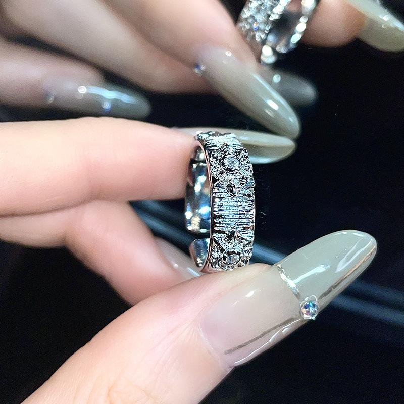 High-End Personality Open Ring Cold Wind Niche Design French Fashion Ring Women
