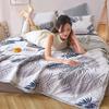 NEW Summer Washed Cotton Quilt Air-conditioning Comforter Soft Breathable Thin Daisy Print Bedspread Bed Cover Home Textiles