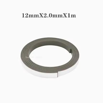 1-10M DIY Strong Flexible Magnet Strip Self Adhesive Magnetic Tape Rubber Magnet Tape Soft strip tape strong back glue 39.37inch