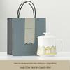 Chinese Style Solo Tea Cup with Lid – Personal Gift Box Set