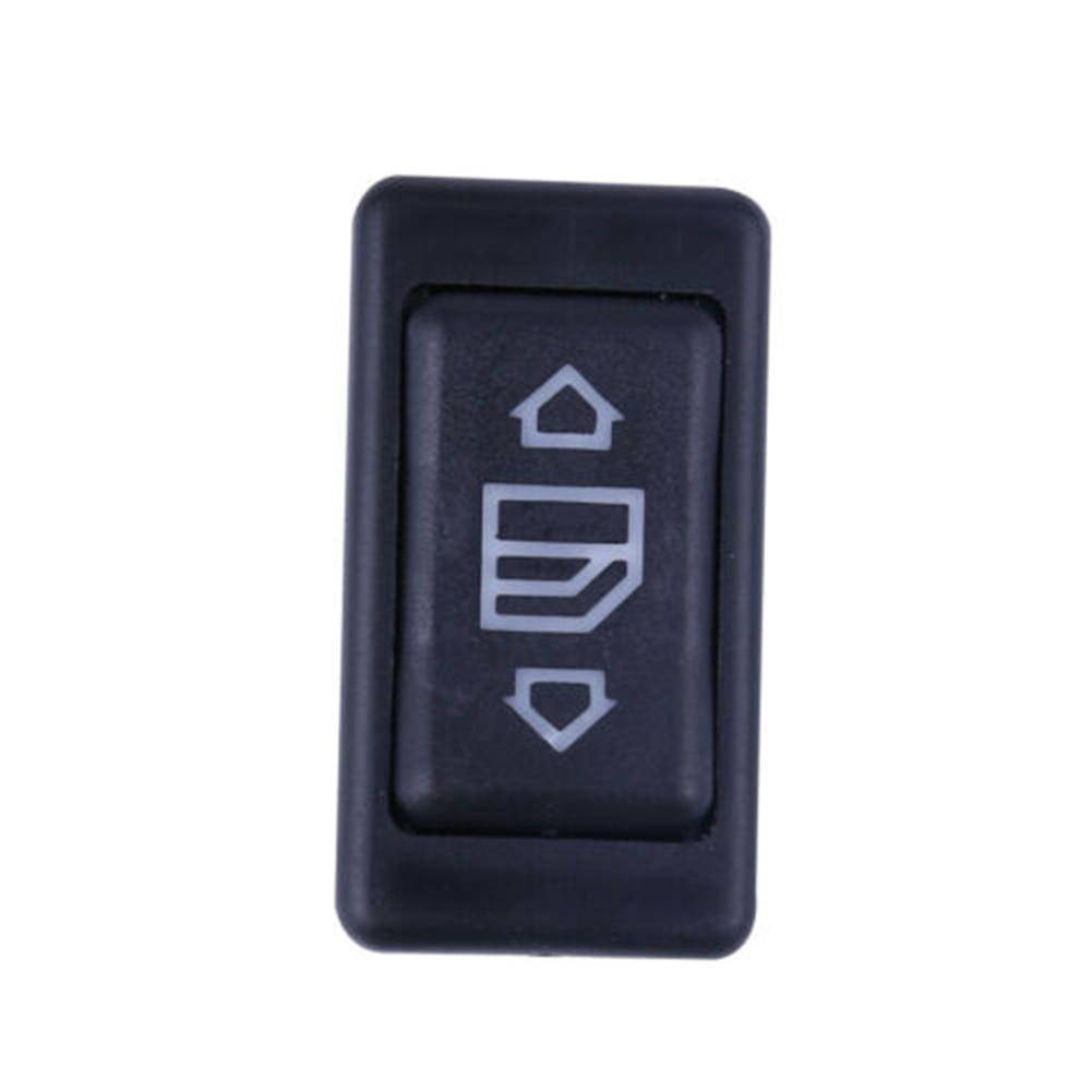 6 Pin Car Glass Lifter Switch Electric Power Switch Button With Green 12V 24V 10A Car Electric-Window Switch Accessories Parts