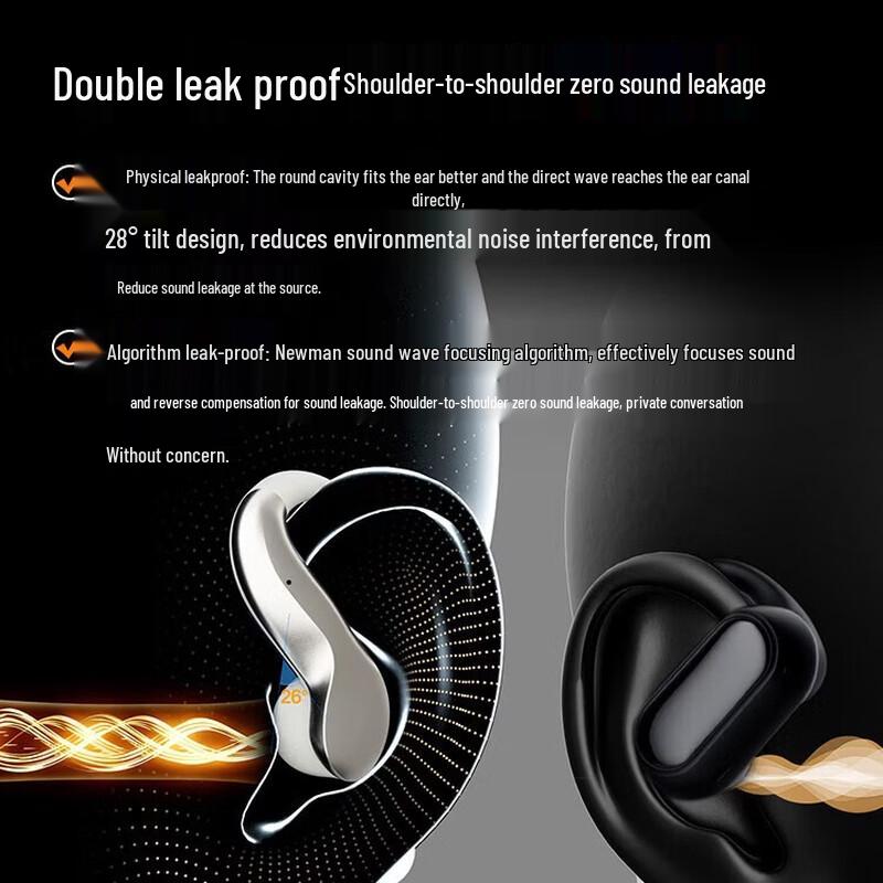 Newsmy X7Pro Ear-Hook Bone Conduction Sport Bluetooth Headset