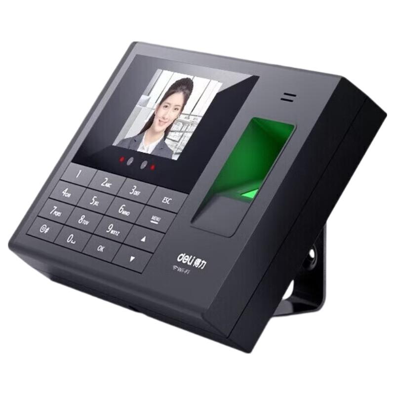 

Deli Smart Face & Fingerprint Attendance Machine CN plug (adapter included)