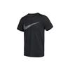 Nike T Shirts Men's Black Crew Neck Moderate Straight Fit DQ1930-010