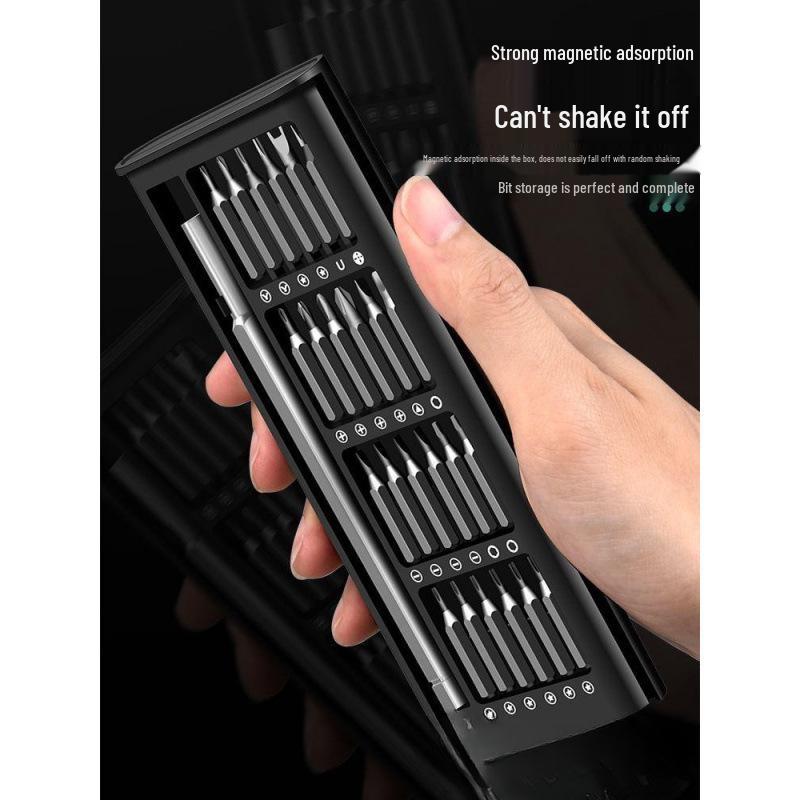 24-in-1 Portable Ultra-Hard Screwdriver Set for Mobile Phone, Computer, and Eyeglasses Repair