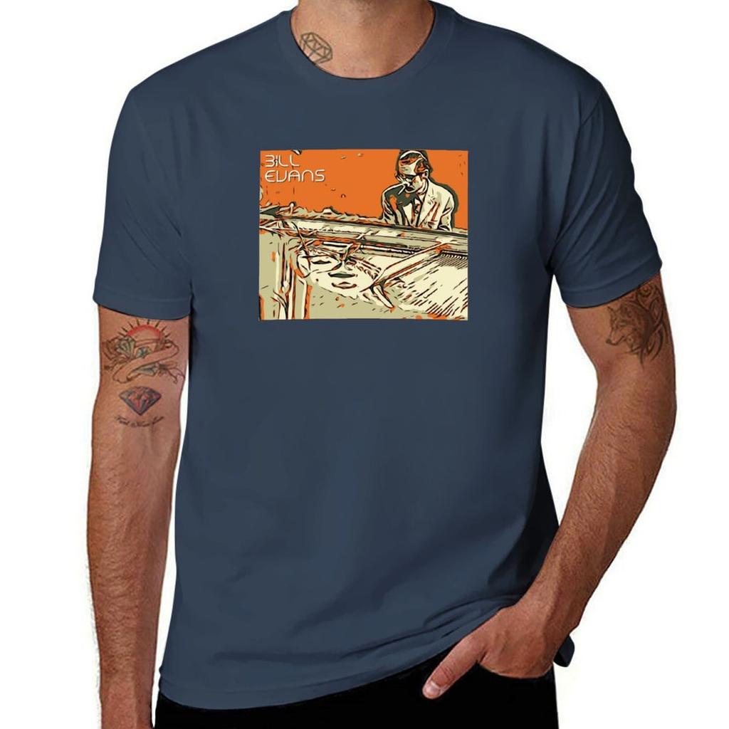 Bill Evans Tshirt Casual Holiday Short Sleeve Tee