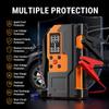 Car Battery Jump Starter with Air Compressor - 5000A 150PSI, 12V Portable Jump Starter with LCD Display & LED Light
