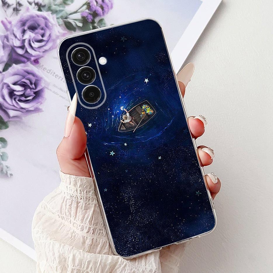For Samsung Galaxy A16 A26 A36 A56 Case Fashion Painted Cover Soft Slim Phone Case For Samsung A36 A 16 26 56 Galaxy A56 5G Bags