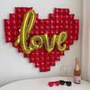 Valentine's Day Love Background Wall Decoration Aluminum Film Balloon Love Balloon Bear Balloon