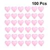 100 Stück Herzform Ballons Romantische Hochzeitsfeier Dekorationen Latexballons für DIY Ballon Girlande Mittelstück Geburtstag Baby