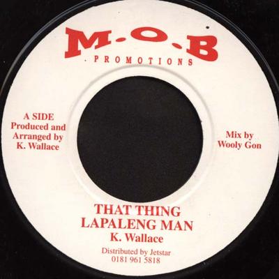 Disque 7 pouces LAPA LENG MAN Ce truc AUCUN M.O.B Promotion Jamaïque Reggae Ska Dub Occasion