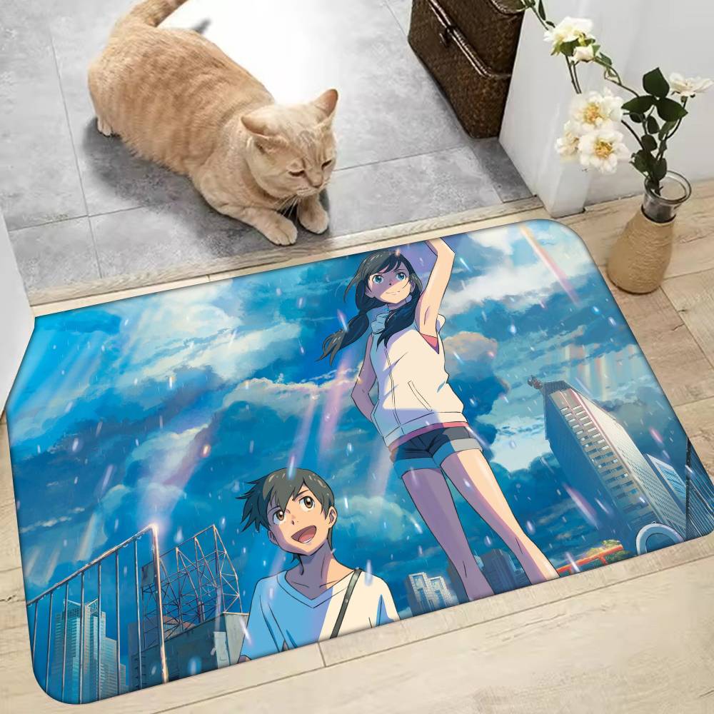 Wayne's World Floor Mat Home Bathroom Absorbent Mats Anti-Slip Mats Home Decor Supplies