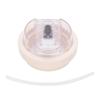 Silicone Cup Lid Tight Structure Two Separate Drinking Spout Sip Cover Compatible with 40oz Smooth Rounded Lid for Water Bottle