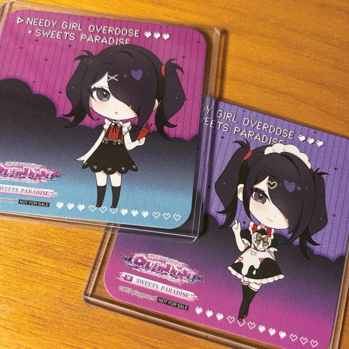 

Подставка для коллаборации Needy Girl Overdose Ame Suipara