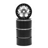 Aluminiumlegering Hjul Fälg Beadlock 2.2in Hjul Fälgar Nav 4st Ersättning för 1/10 1/8 TRX4 90046