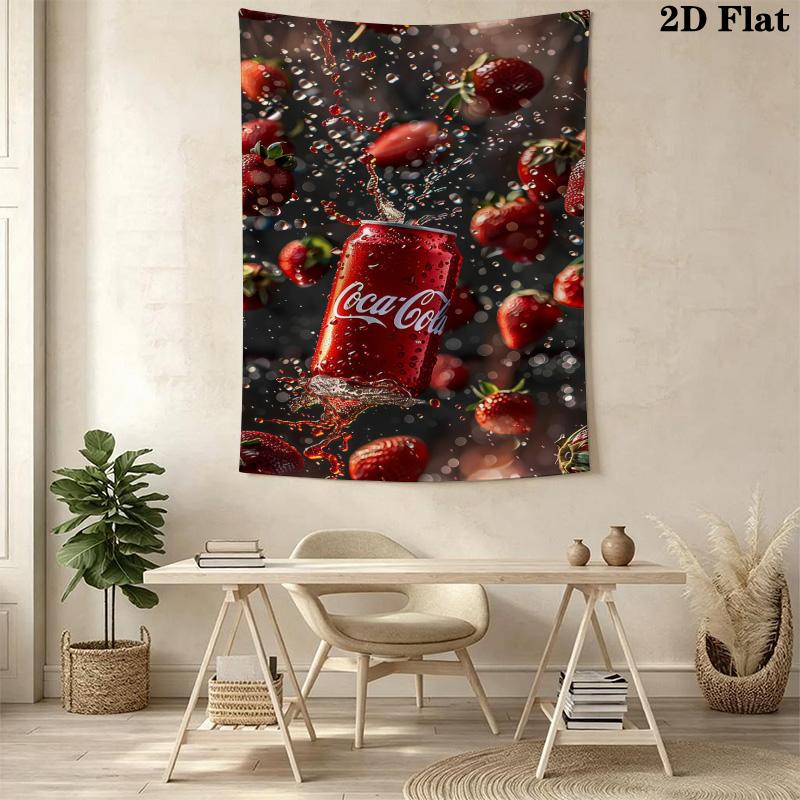 Liquid Bottle Tapestry Tapestry Wallmounted Background Cloth Wall Decoration Homestay Soft Decoration Tapestry Background Cloth