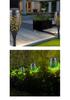 Solar Flame Torch Light - 12 LED Ground Stake for Courtyard Decoration (In Stock)