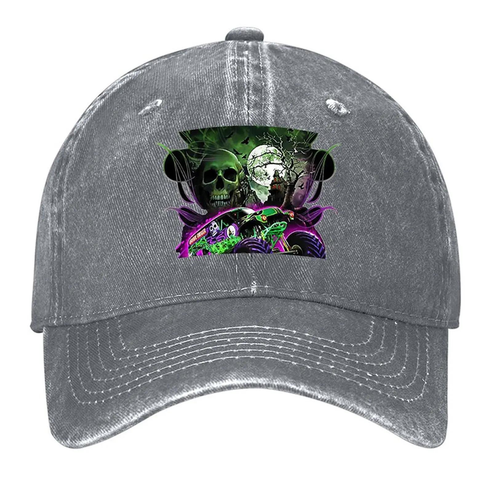 New grave digger monster jam monster truck Baseball Cap funny hat Thermal Visor fun hats Luxury Cap Unisexs Caps Womens