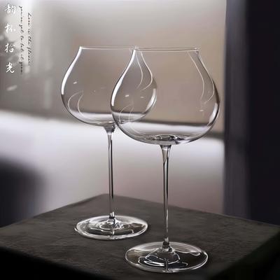 Nordic Ultra-thin Large Red Wine Glass And High-end With An Excellent Feel Burgundy Glass Crystal Tall Glass Banquet Wine