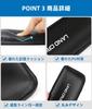 LAND CRUISER Car Logo Knee Pads for Land Cruiser Prado 150 Series 20 250 Series Car Seat Fatigue Elbow Rest Armrest Rest Knee Knee PU Memory Cotton