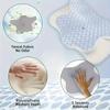 1pc Cervical Neck Pillow Designed for Neck Support Upgraded Memory Foam Pillow Especially for Side Sleeper Sleeping Body Cushion