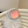 Temperament Light Luxury Korean Color Radium Is Suitable For Apple Mobile Phone Holder Lazy Airbag Simple And Creative Back Sticker