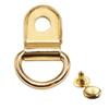 Multipurpose D Rings Eyelet Rivet Clasps Rustproof Metal Carabiner Easy Disassemble D Rings Mountaineering Buckle