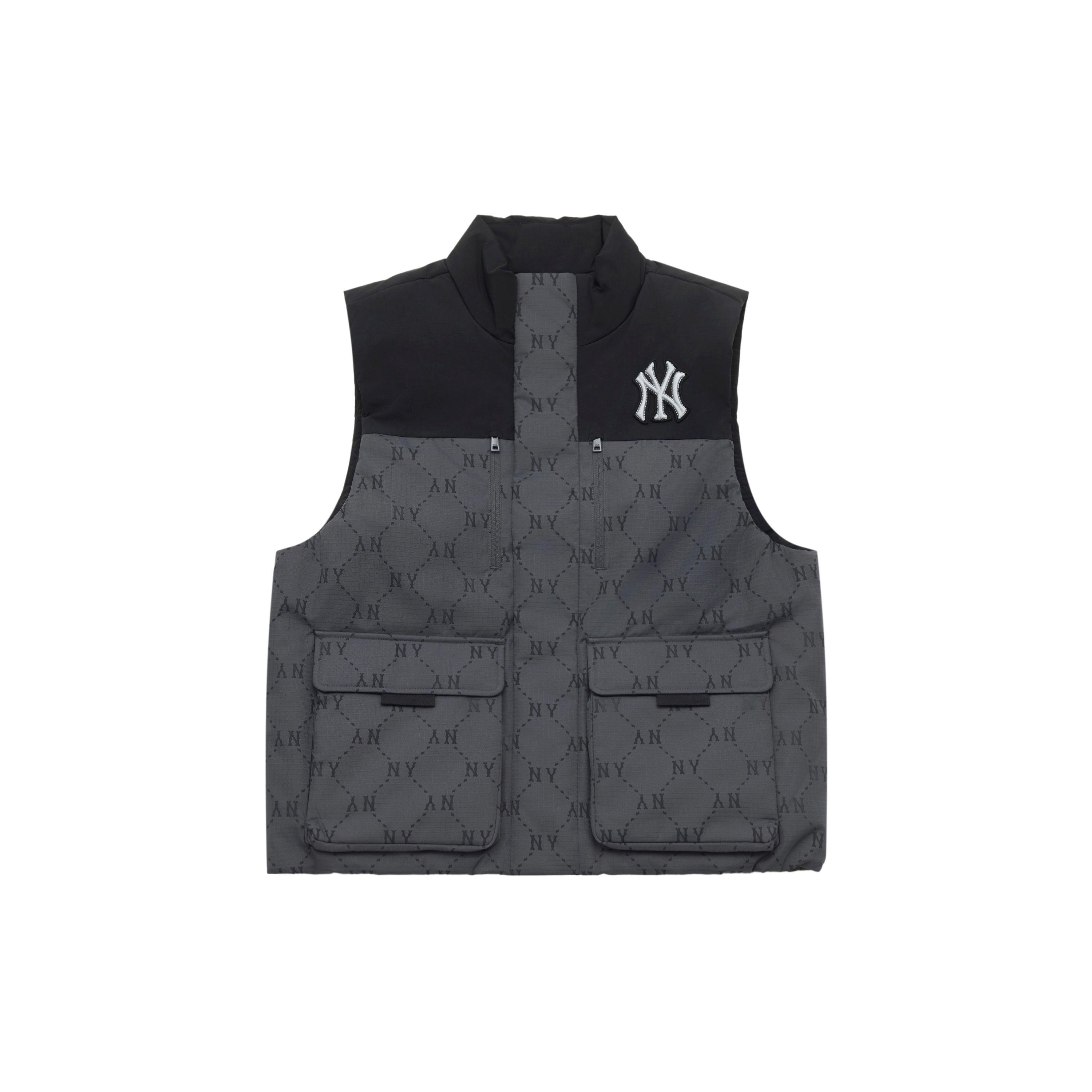 MLB MONOGRAM Collection New York Yankees Down Vest Unisex 3ADVM0156-50CGS S