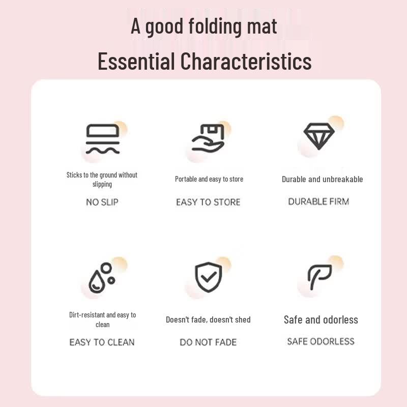 Xin Jing Zhou Folding Anti-slip Yoga & Nap Mat