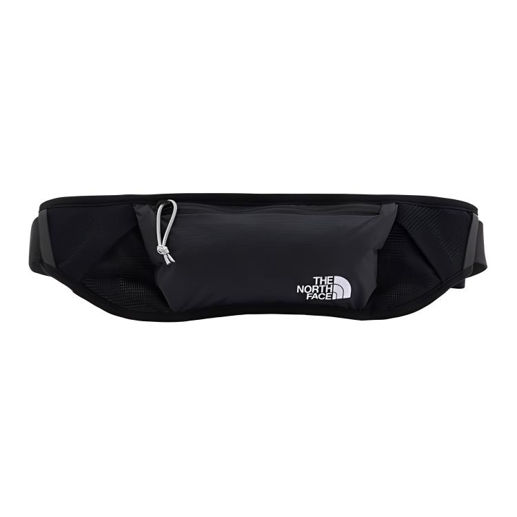 The North Face 0.6L Logo Zipper Waist Bag Outdoor Unisex Waist Bag Black NF0A81E2KY4 Black