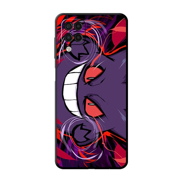 Soft Case For Smaung Galaxy A52 A13 A53 A12 A51 A32 A21s A33 A22 A23 A31 A03 A72 A41 A11 A04 Phone Cover Pokemon Gengar Cool Sac