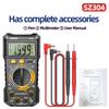Digital Multimeter Pen Meter USB Charge Voltmeter Auto Ranges Voltage Tester Backlight Flashlight Sensitivity Adjustable