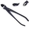2 in 1 Bonsai Cutter Wear Resistant Ergonomic Handle Concave Branch Cutter Knob Cutter for Outdoor Garden Stainless Steel/Alloy