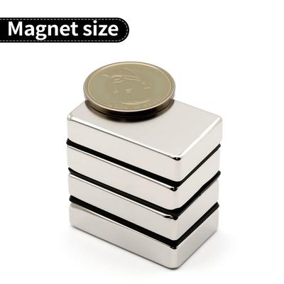 40x25x10mm Super Strong Neodymium Magnet N35 NdfeB Permanent Magnetic Imanes Block Powerful Magnets Refrigerator